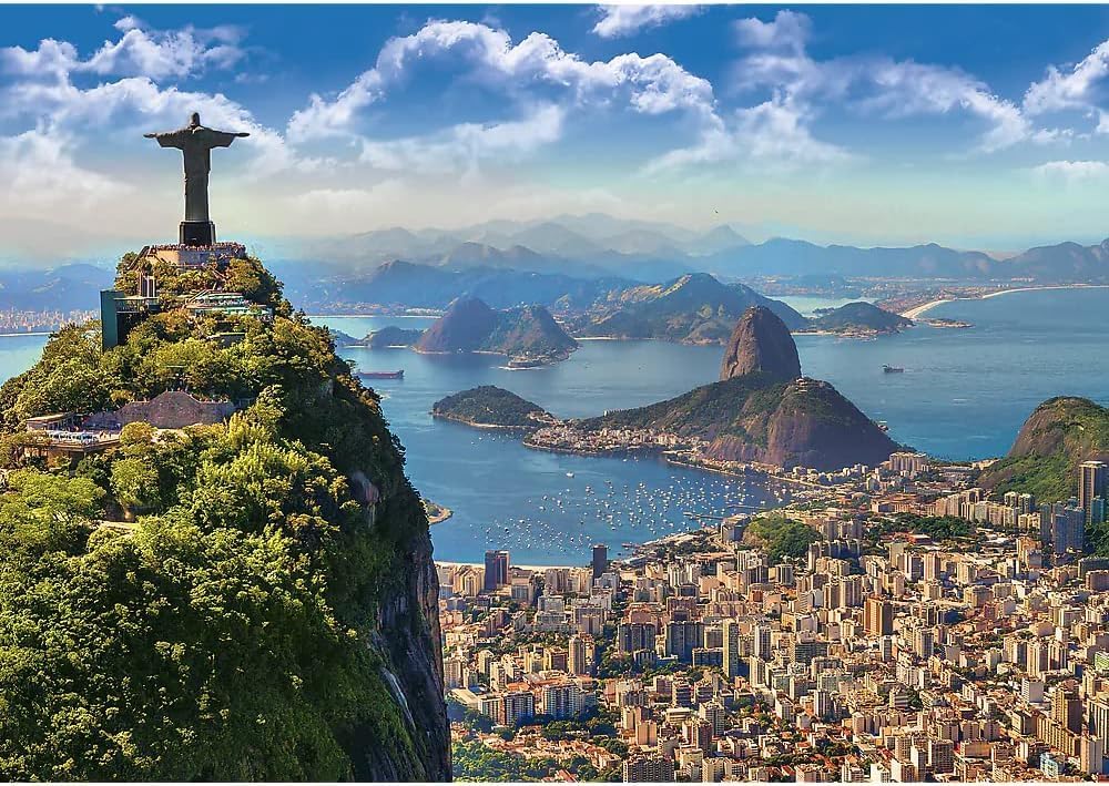 Trefl 1000 Piece Jigsaw Puzzle Rio de Janeiro / Getty Images Age- 5 Years & Above
