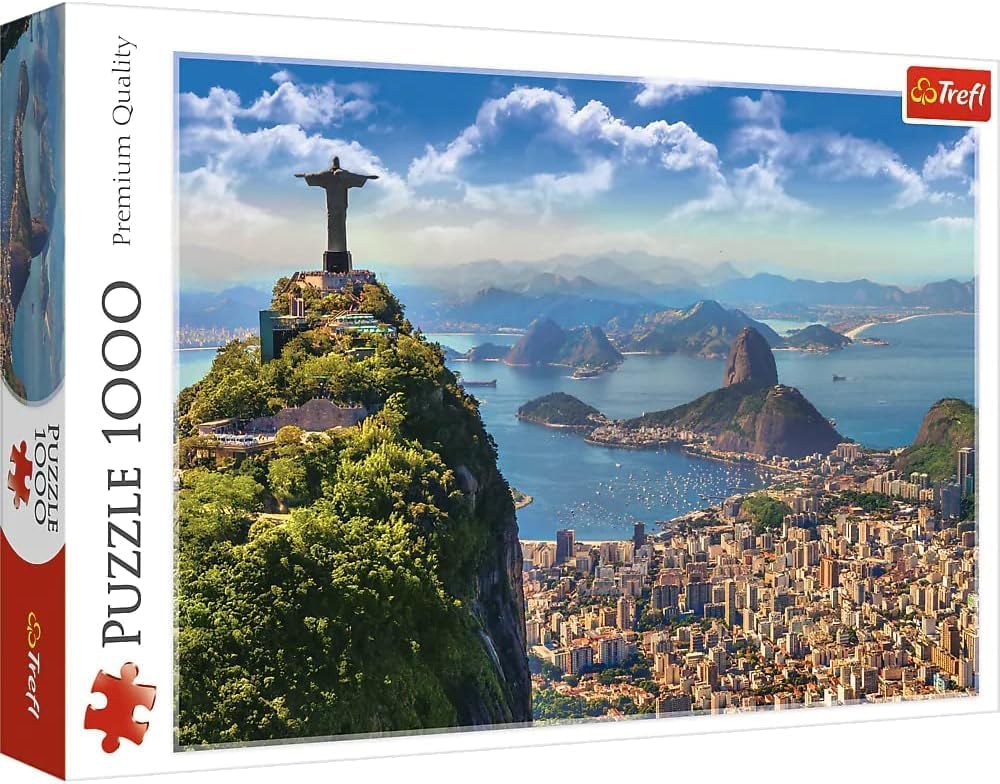 Trefl 1000 Piece Jigsaw Puzzle Rio de Janeiro / Getty Images Age- 5 Years & Above