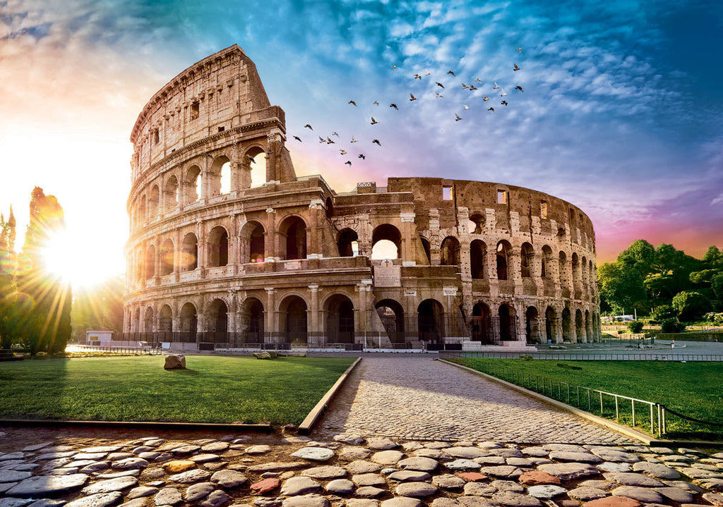 Trefl 1000 Piece Jigsaw Puzzle Sun-drenched Colosseum / Trefl Age- 5 Years & Above