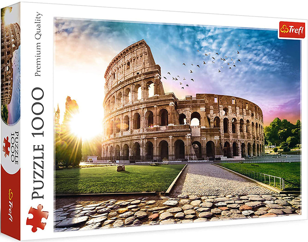 Trefl 1000 Piece Jigsaw Puzzle Sun-drenched Colosseum / Trefl Age- 5 Years & Above