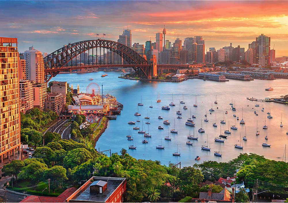 Trefl 1000 Piece Jigsaw Puzzle Sydney, Australia Age- 5 Years & Above