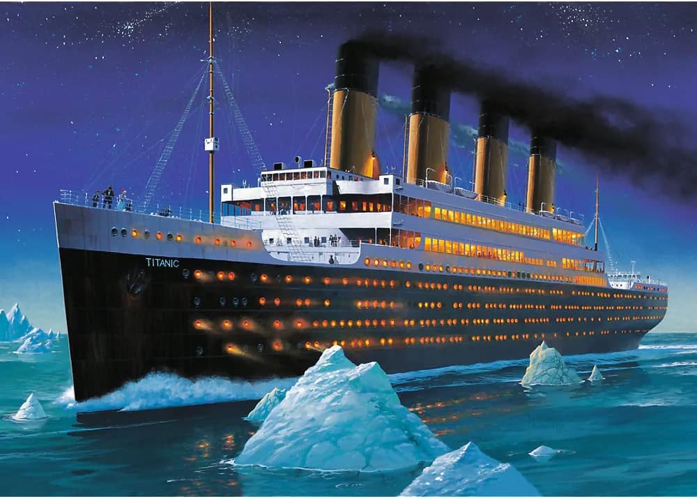 Trefl 1000 Piece Jigsaw Puzzle Titanic 10080 Age- 5 Years & Above