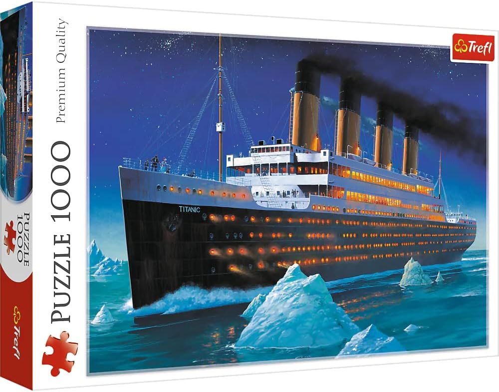 Trefl 1000 Piece Jigsaw Puzzle Titanic 10080 Age- 5 Years & Above