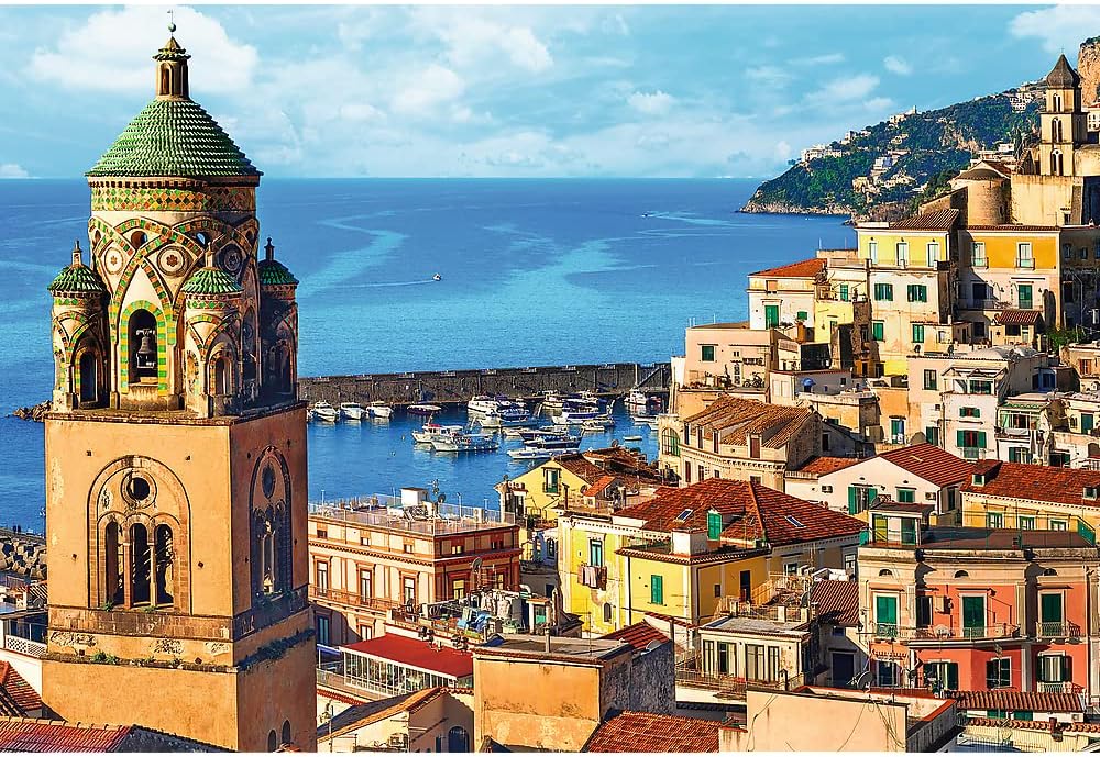 Trefl 1500 Piece Jigsaw Puzzle Amalfi, Italy Age- 5 Years & Above