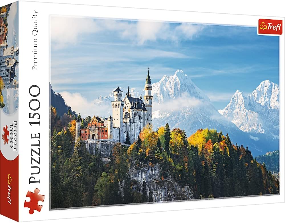 Trefl 1500 Piece Jigsaw Puzzle Bavarian Alps / 500px Age- 5 Years & Above