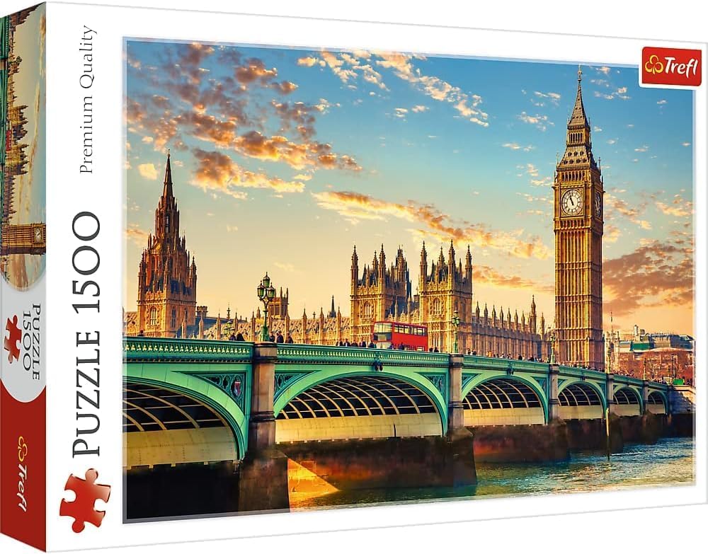 Trefl 1500 Piece Jigsaw Puzzle London, United Kingdom Age- 5 Years & Above
