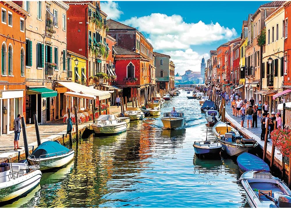 Trefl 2000 Piece Jigsaw Puzzle Murano Island, Venice Age- 8 Years & Above