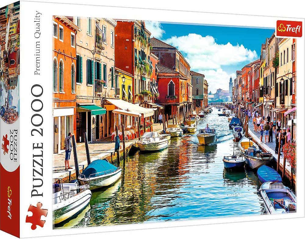 Trefl 2000 Piece Jigsaw Puzzle Murano Island, Venice Age- 8 Years & Above