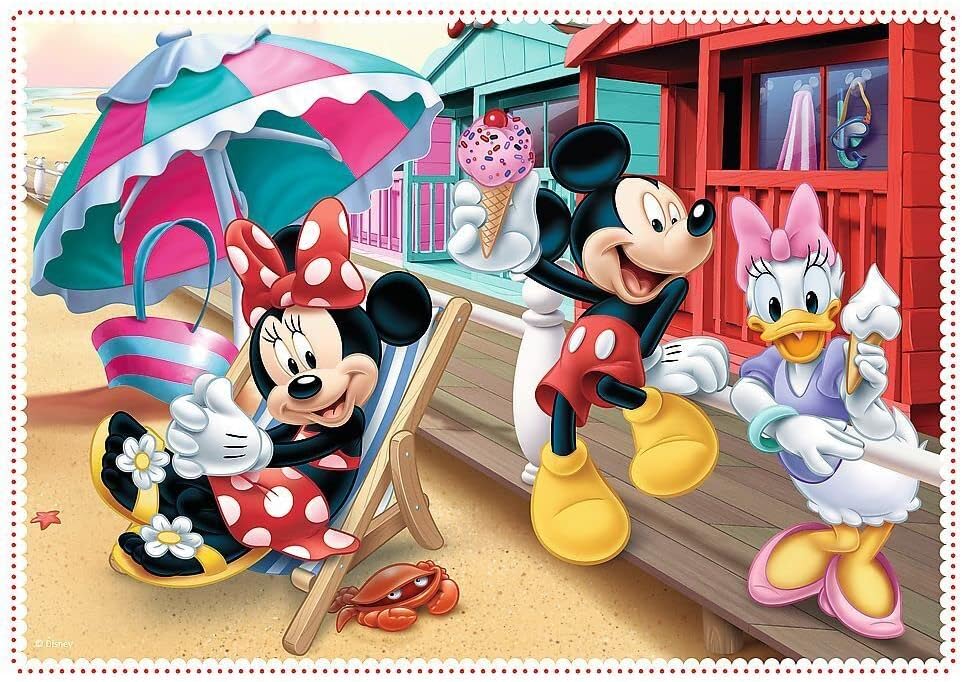 Trefl 4in1 (12, 15, 20, 24) Jigsaw Puzzle Minnie with friends / Disney Minnie Age- 3 Years & Above