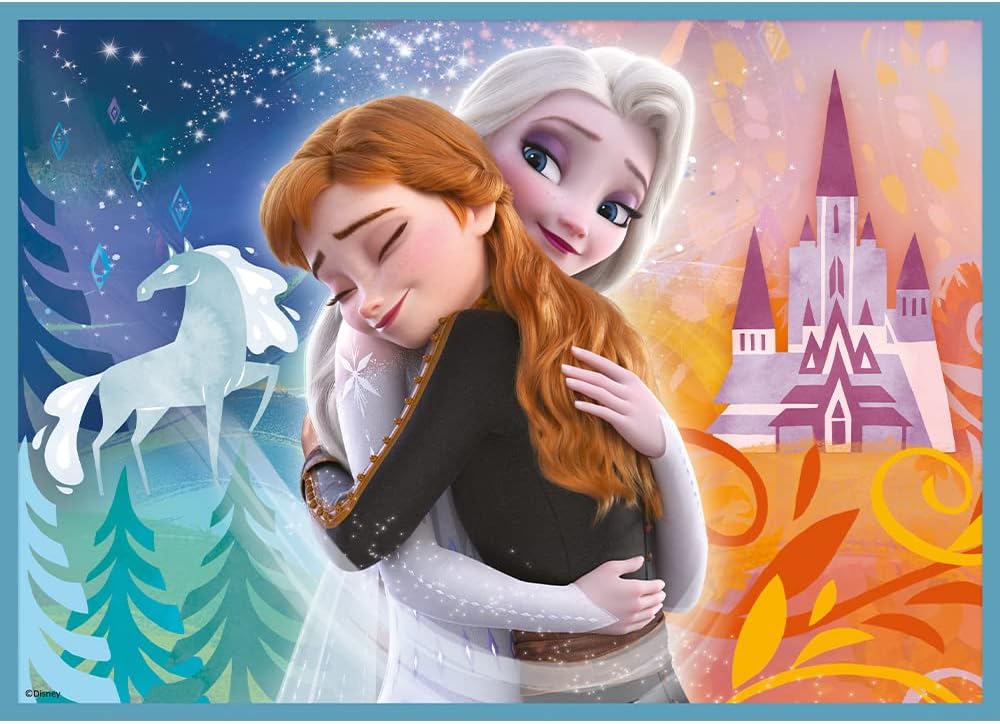Trefl 4in1 (12, 15, 20, 24) Jigsaw Puzzle The amazing world of Frozen / Disney Frozen 2 Age- 5 Years & Above