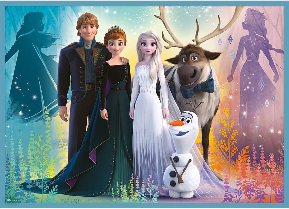 Trefl 4in1 (12, 15, 20, 24) Jigsaw Puzzle The amazing world of Frozen / Disney Frozen 2 Age- 5 Years & Above