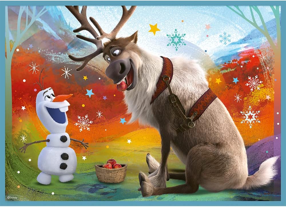 Trefl 4in1 (12, 15, 20, 24) Jigsaw Puzzle The amazing world of Frozen / Disney Frozen 2 Age- 5 Years & Above