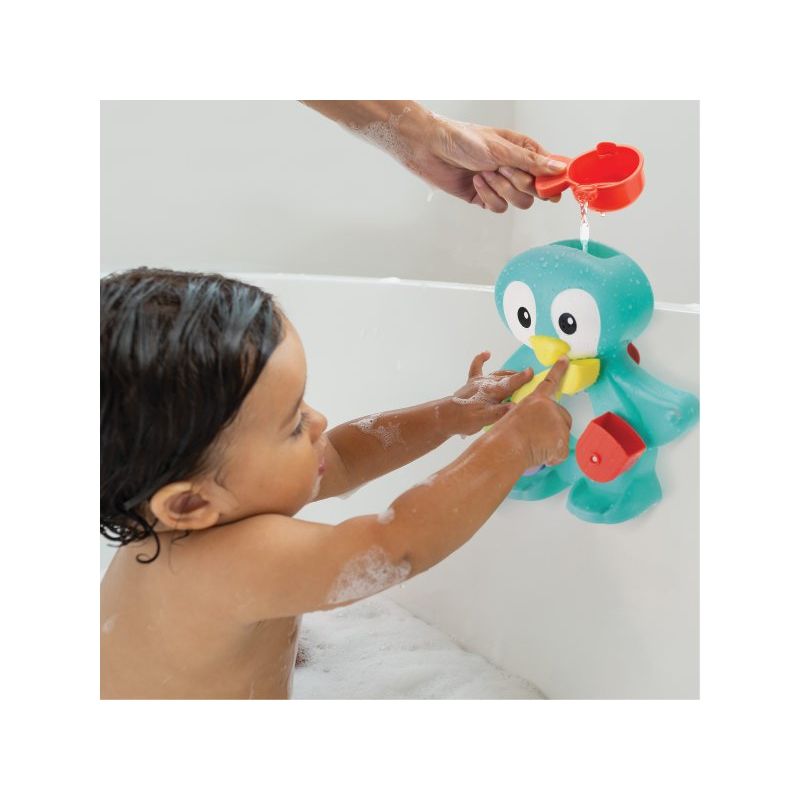 Infantino Tub-A-Penguin Bath Tim Toy Set Multicolor Age- 12 Months & Above