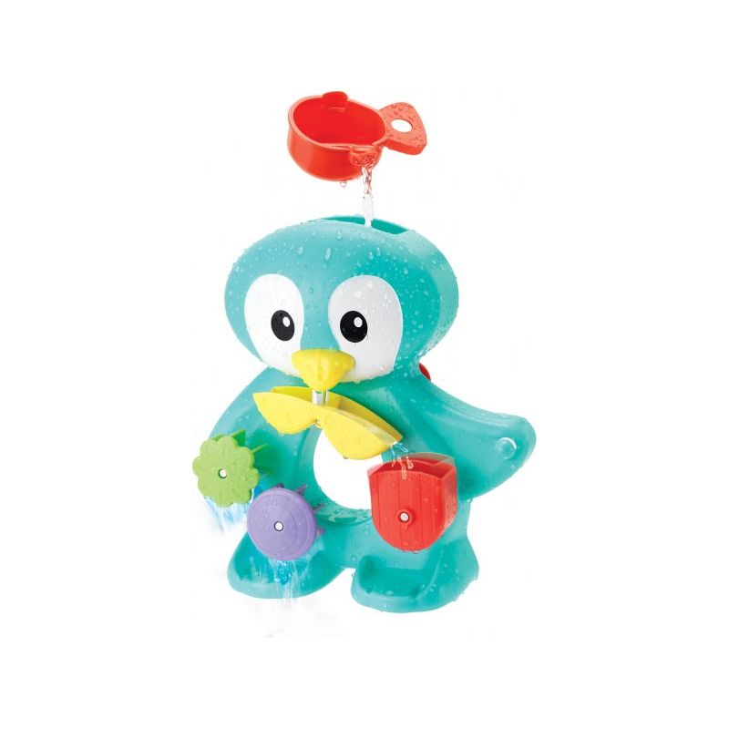 Infantino Tub-A-Penguin Bath Tim Toy Set Multicolor Age- 12 Months & Above