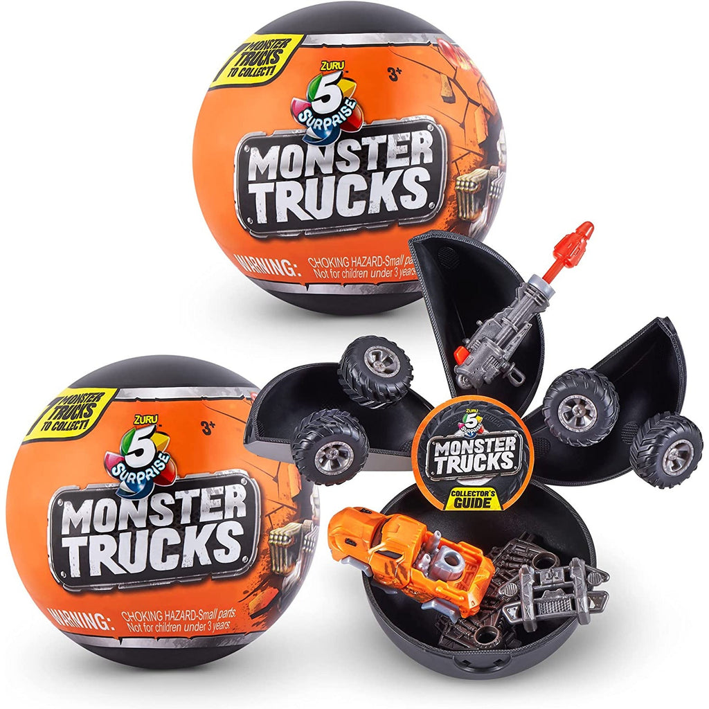 ZURU Surprise Monster Trucks Single Mystery Capsule Multicolor Age-3 Years & Above