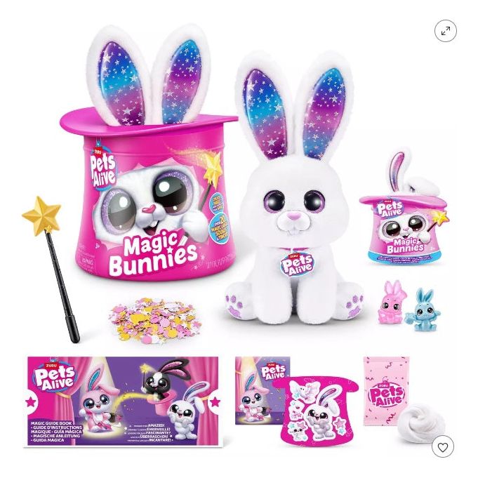Zuru Pets Alive Magic Bunny with 20 Surprises 9549 Age- 4 Years & Above