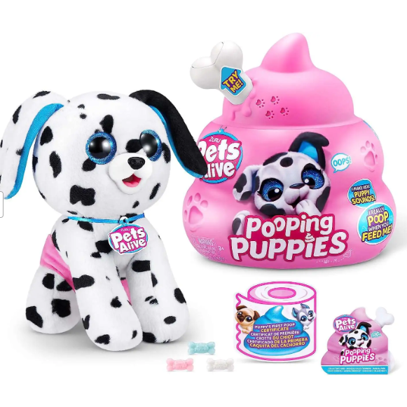 Zuru Pets Alive Pooping Puppies Surprise Series 1 9542 Age- 3 Years & Above