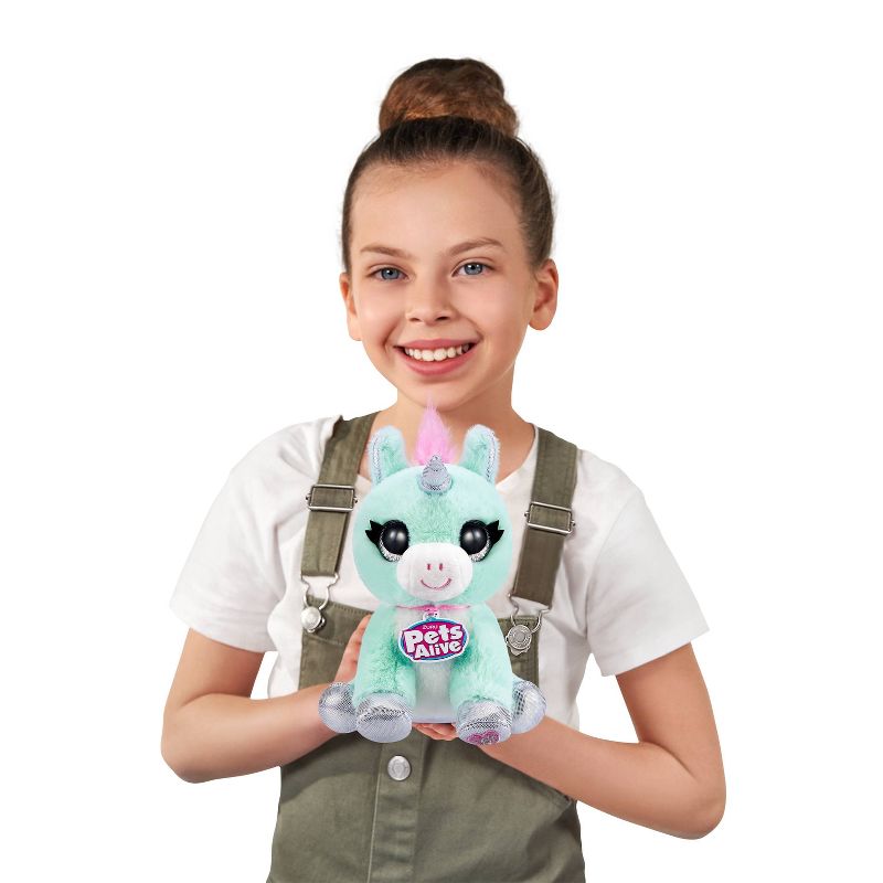 Zuru Pets Alive Surprise Interactive Plush Toy Series 2 Slumber Party Blue Age- 2 Years & Above
