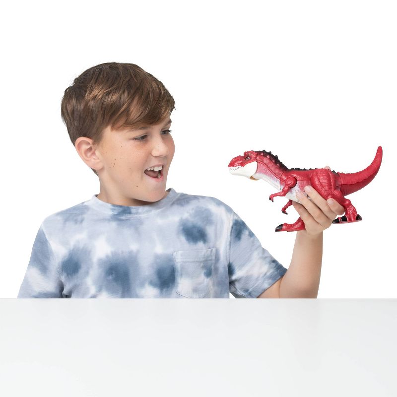 Zuru Robo Alive Dino Action T-Rex Robotic Dinosaur Toy Red Age- 3 Years & Above