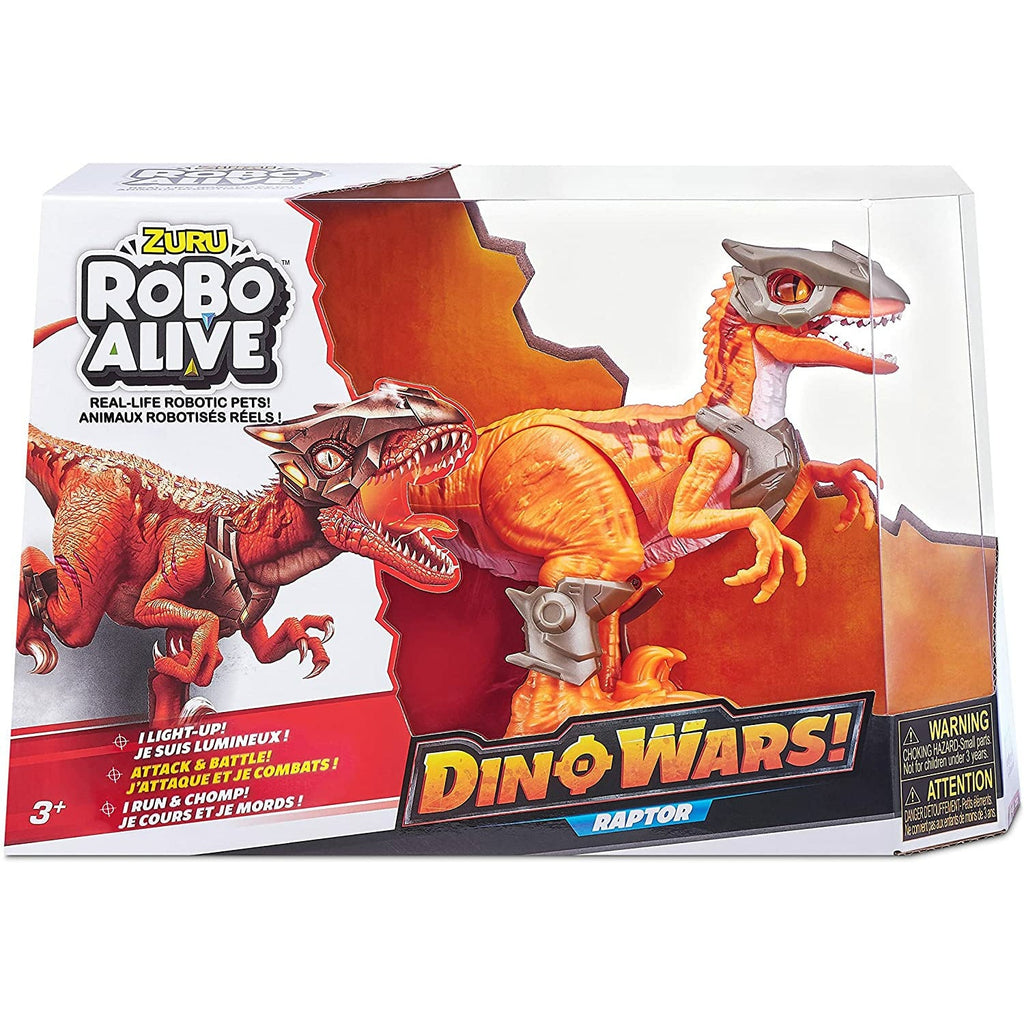 Zuru Robo Alive Dino Wars Raptor Toy Multicolor Age-3 Years & Above