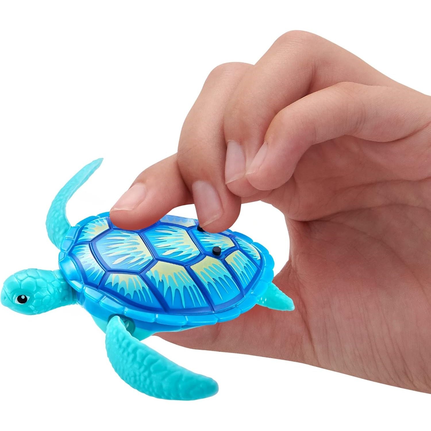 Zuru Robo Alive Turtle Robotic Turtle Toy, Water Activated Swimming Pet, Interactive Bath/Pool Play Age- 3 Years & Above
