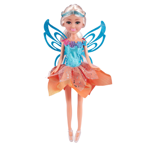 Zuru Sparkly Girls Fairy Doll in Cone Multicolor Age-3 Years & Above