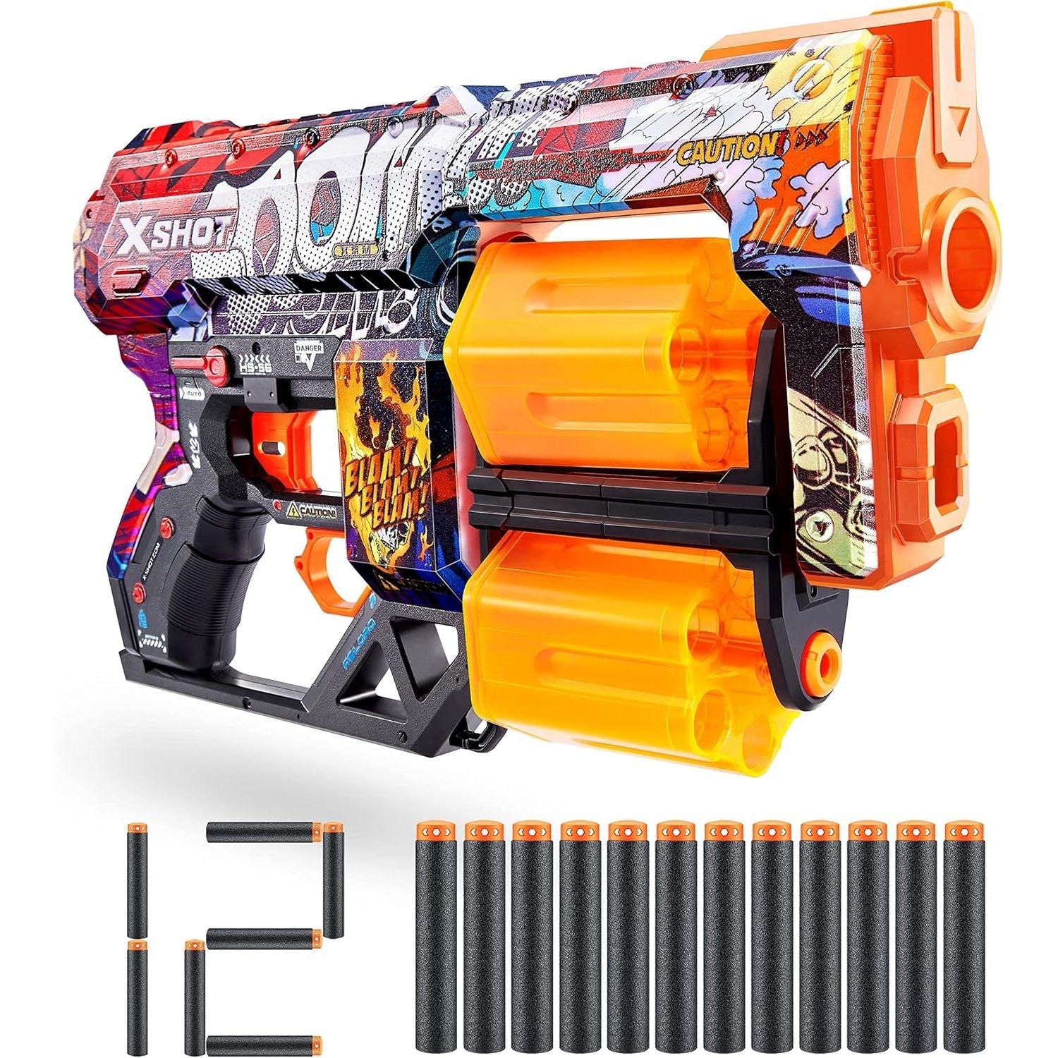 Zuru X-Shot Skins Dread Boom Blaster Age- 8 Years & Above