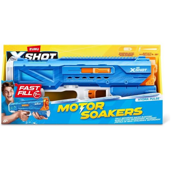 Zuru X-Shot Water Fast Fill Motor Soaker Hydra Pulse XS-118158 Age- 6 Years & Above