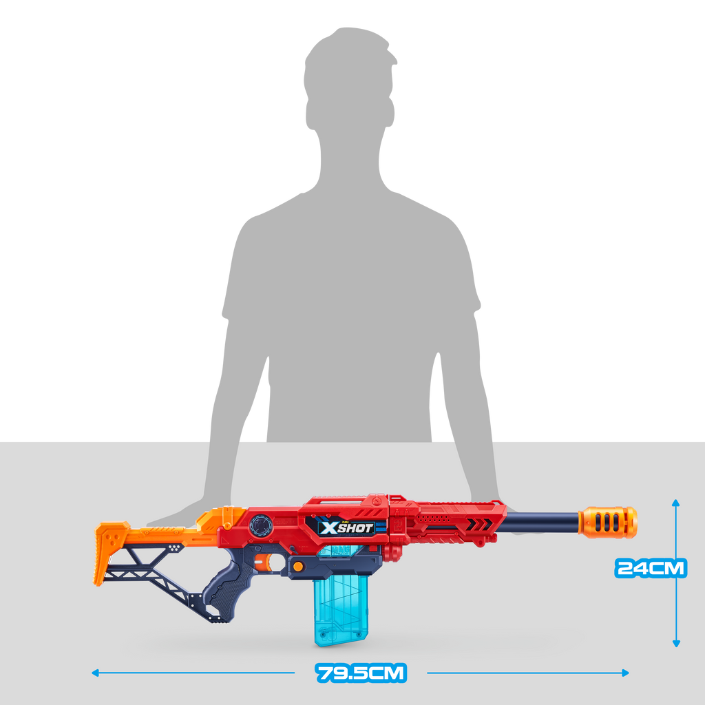 Zuru X-shot Toy Rifle Max Attack Age- 5 Years & Above