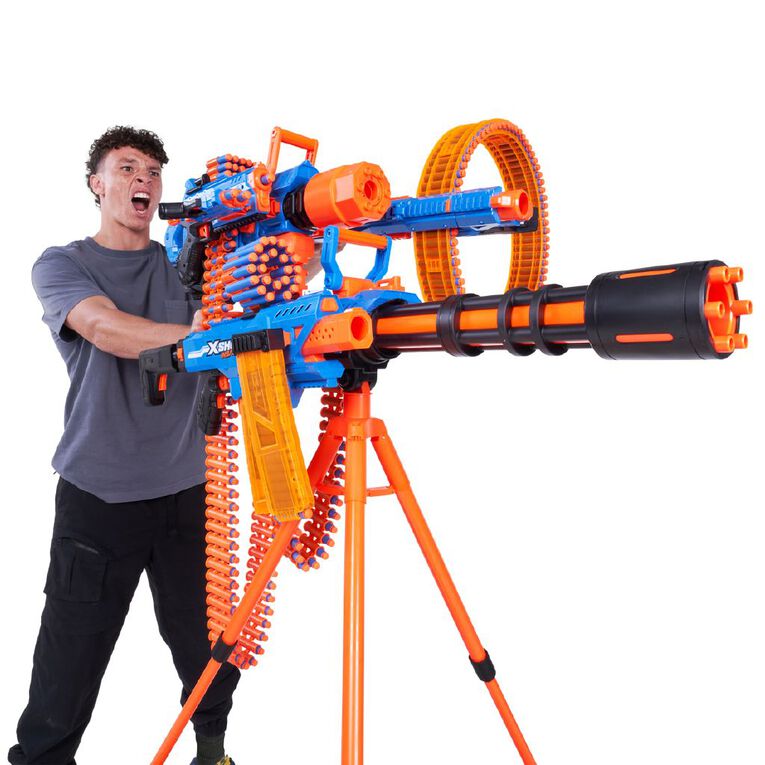 Zuru X Shot Insanity Outdoor Blaster Toy for Kids, Action Play with Darts/Refill Compatibility Age- 8 Years & Above