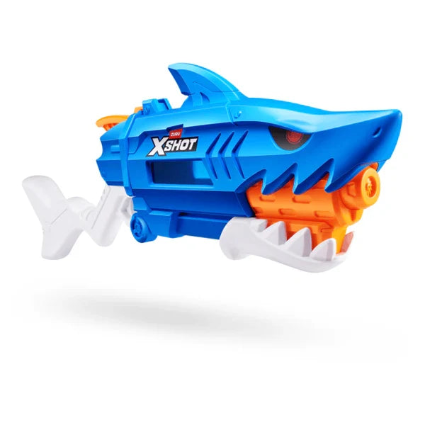 Zuru X Shot Water Shark Water Blaster for Kids, Outdoor Summer Water Gun Toy, Easy Fill Action Age- 5 Years & Above