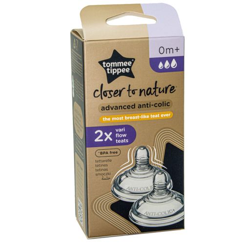Tommee Tippee Advanced Anti Colic Teats 0m+